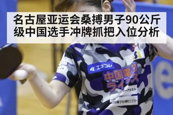 名古屋亚运会桑搏男子90公斤级中国选手冲牌抓把入位分析